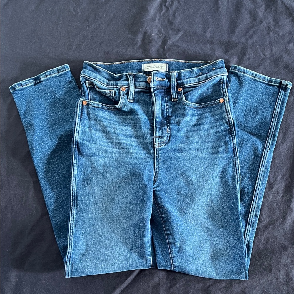 Madewell Women's Straight Leg Jeans in Blue